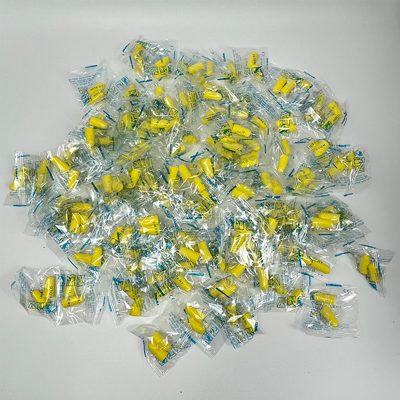 Bullet-Shaped Sleep Soundproof Push-in Noise Reduction Earplug 