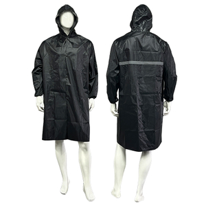 Labor Safety High Windproof Work Vis Industrial Suit Heavy Construction Hi Wear Visibility PVC Raincoat