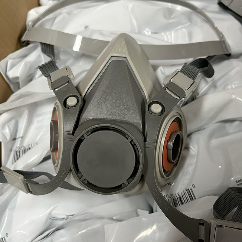 Professional Silicone Half Face 6200 Dustproof Respirator Gas Mask