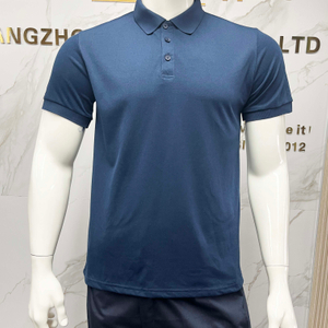 Factory Price Breathable Comfortable Adult Size Work Polo Shirts Polyester Button up Solid Color Shirts