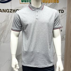 Dry Fit Polyester Collar Neck Men T-Shirt Lightweight Quick Dry Breathable Fabric Workwear Uniform