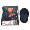 Professional Welding Work Suit Long-lasting Construction Workwear Protective Safety Work Clothes with Cap