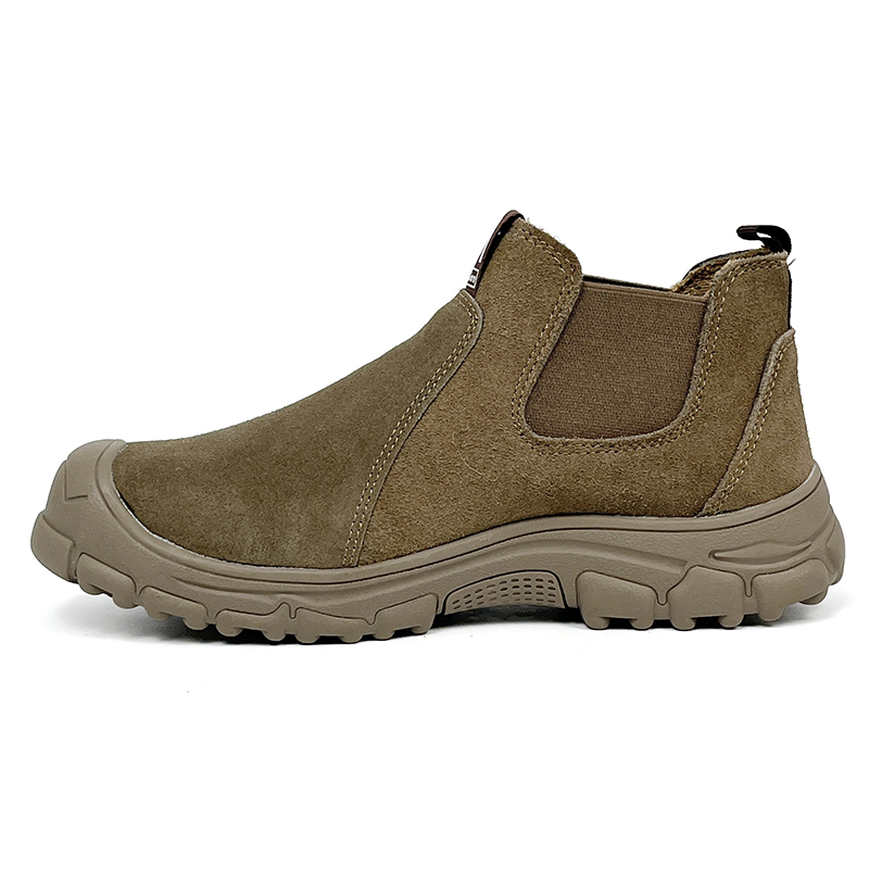 Labor Protection Shoes Anti-smashing Steel Toe High Cut Wear-resistant Safety Boots