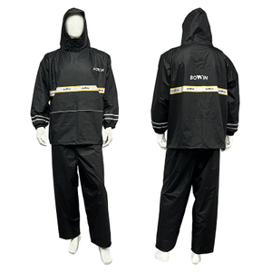Multi-functional Economical Single-Layer Reflective Durable PVC Material Waterproof Rain Coat