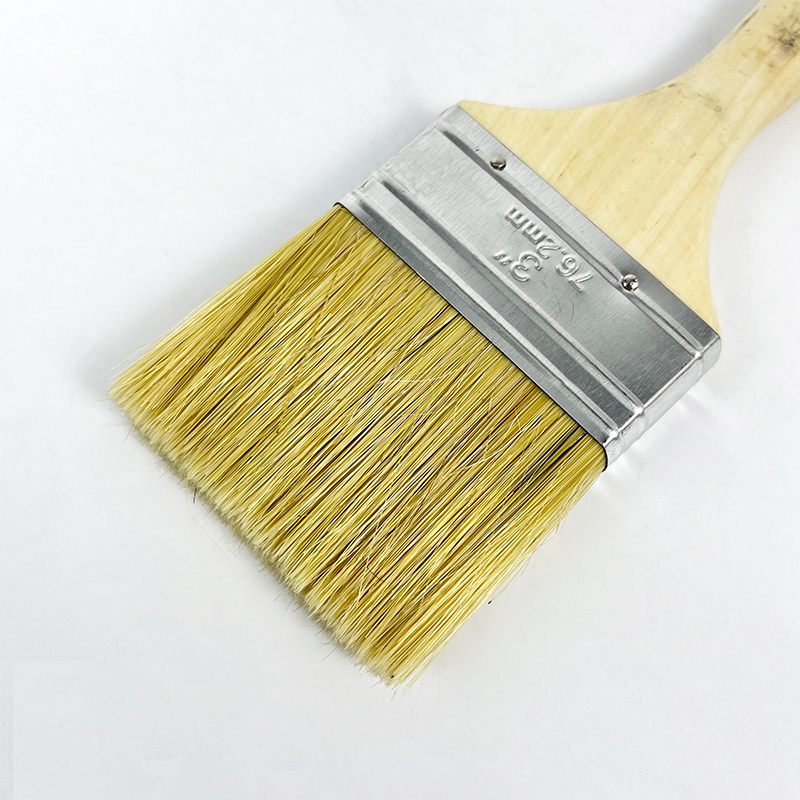 Professional Supplier Flat Paint Brush Customizable Industrial Paint Brush