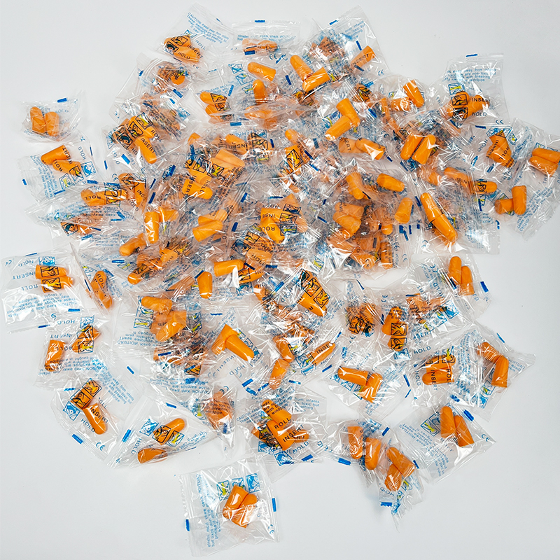 Customized Color PU Soft Foam Reusable Effective Noise Reduction EarPlugs