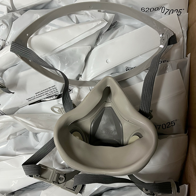 Professional Silicone Half Face 6200 Dustproof Respirator Gas Mask