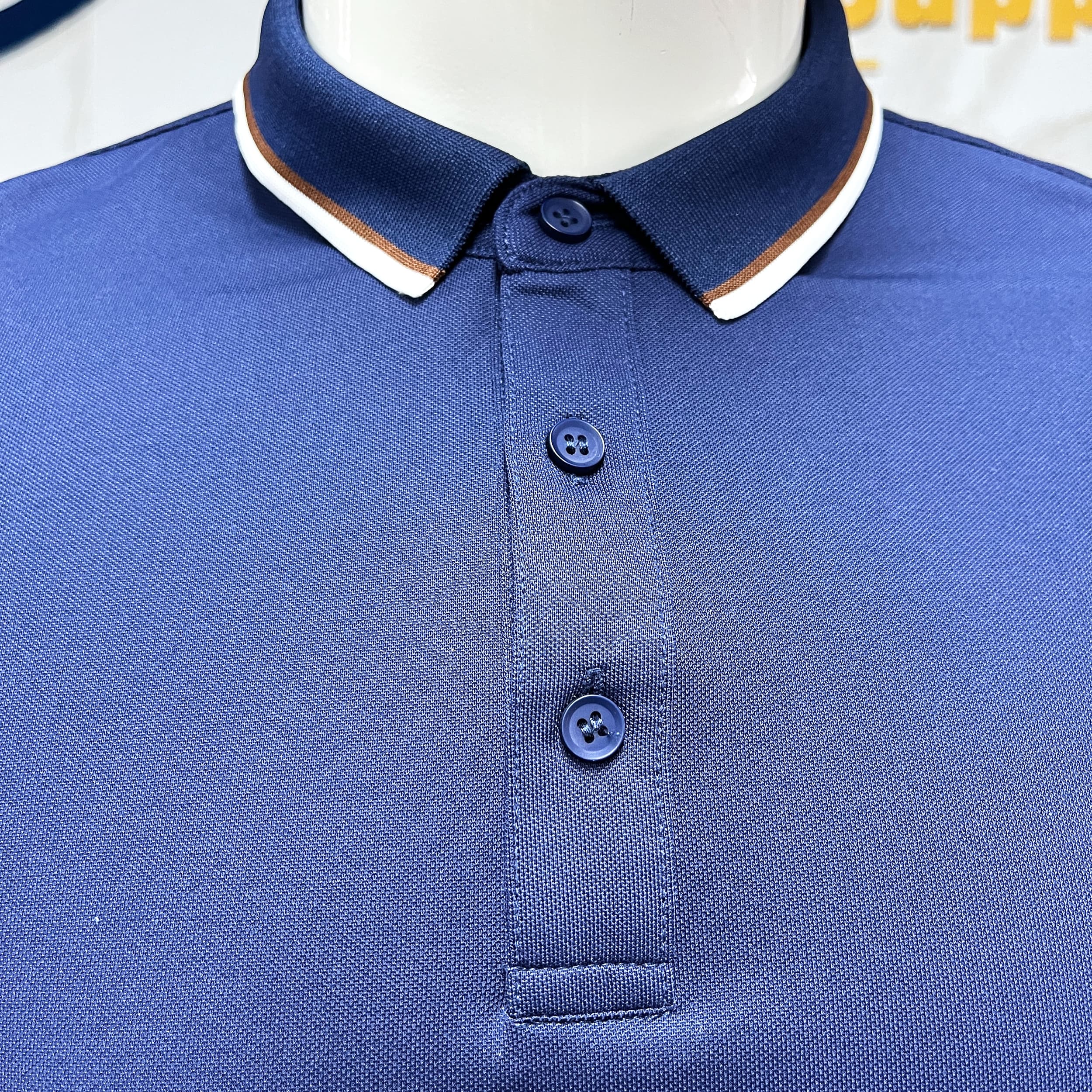 Fashion Design Blue Short Sleeve Cotton Breathable Casual Shirt Wholesale Price Regular Fit Button-up Shirt