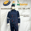 Professional Welding Work Suit Long-lasting Construction Workwear Protective Safety Work Clothes with Cap