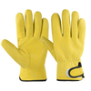 Good Price Smooth Leather Protective Safety Gloves Waterproof Windproof Durable Antislip Welding Glove
