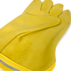 High Performance Goat Leather Personal Protective Comfortable Heavy Work Industrial Anti-Heat Safety Gloves