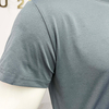 Custom Loose Fit Casual Plain 100% Cotton Eco-Friendly Shirts Men's Premium Round Neck Shirts