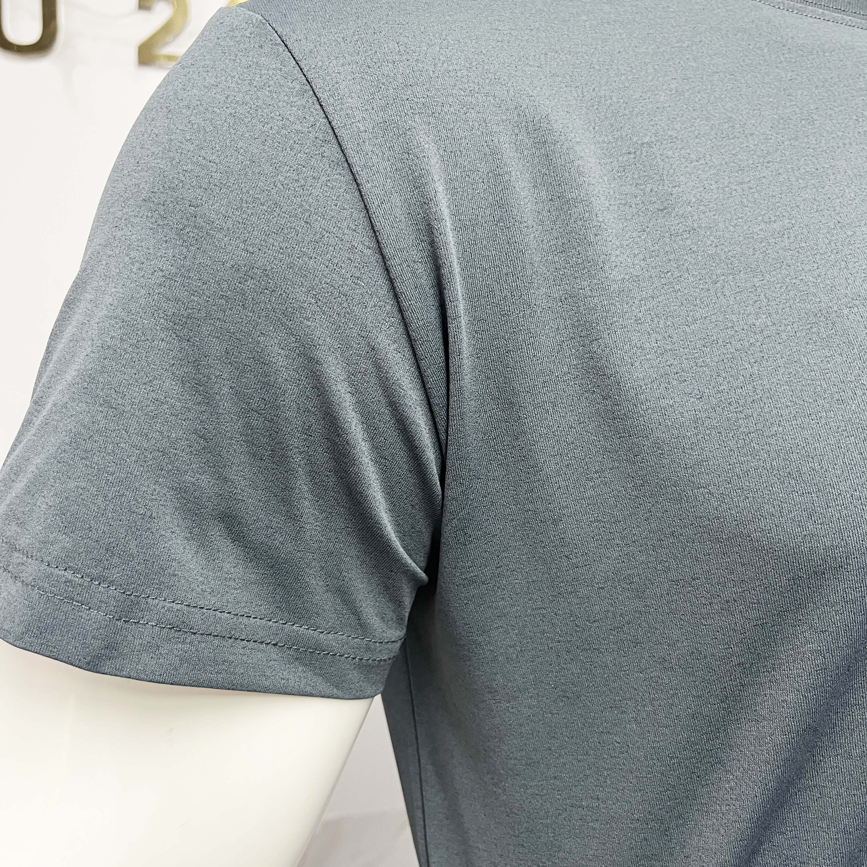 Custom Loose Fit Casual Plain 100% Cotton Eco-Friendly Shirts Men's Premium Round Neck Shirts