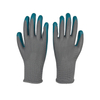 Hot Selling Nitrile Coated Anti Slip Wear Resistant Industry Construction Safety Work Labor Gloves
