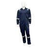 High Visibility Work Coverall Soft Fabric Breathable Uniform Heavy Duty Safety Workwear