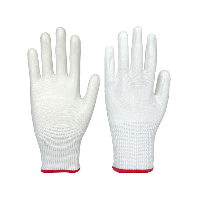 Hot Selling Reusable protection Pu Coated Industrial Safety Work Gloves Premium Durable Safety Gloves for Construction