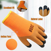 Reusable Rubber Gloves Wear-resistant Warmth Preservation Anti-slip Winter Protection Workwear Gloves