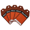 Custom PVC Safety Warning Waterproof Lockout Tag Industrial Danger Warning Safety Tags