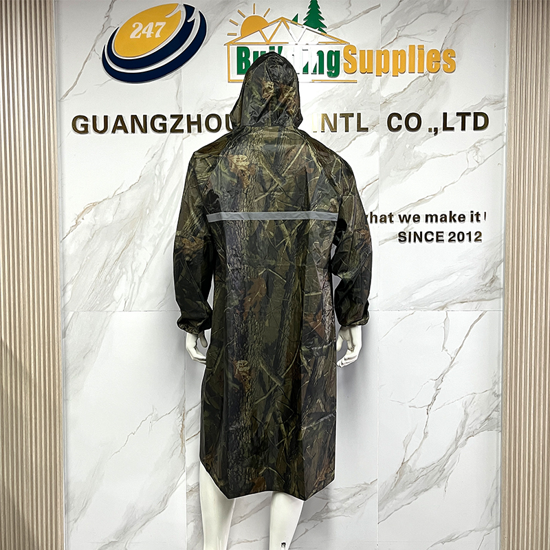 Safety Vis High Oxford Waterproof Protective Heavy Duty Wear Industrial Outdoor Resistant Construction Rainwear