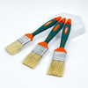 High Quality Mixture Bristle Paint Brush with Rubber Handle