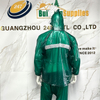 Premium Men's Oversized Thick PVC 2-Piece Motorcycle Rain Suit 100% Waterproof & Heavy Rain Resistant Riding Rainwear
