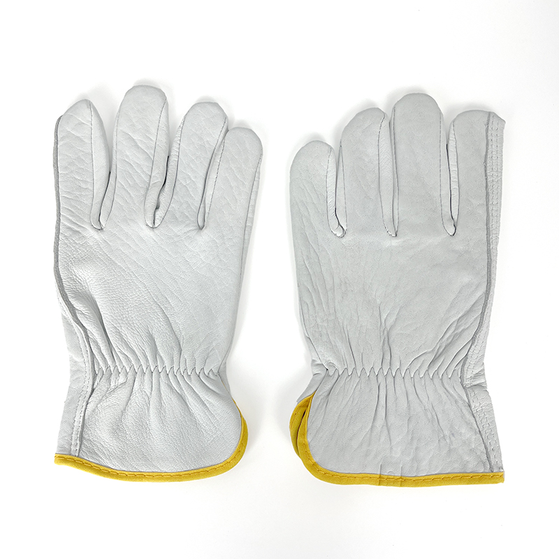 Top Quality Leather Safety Gloves Heat Resistance Hand Welding Work Safety Gloves for Industrial Protection
