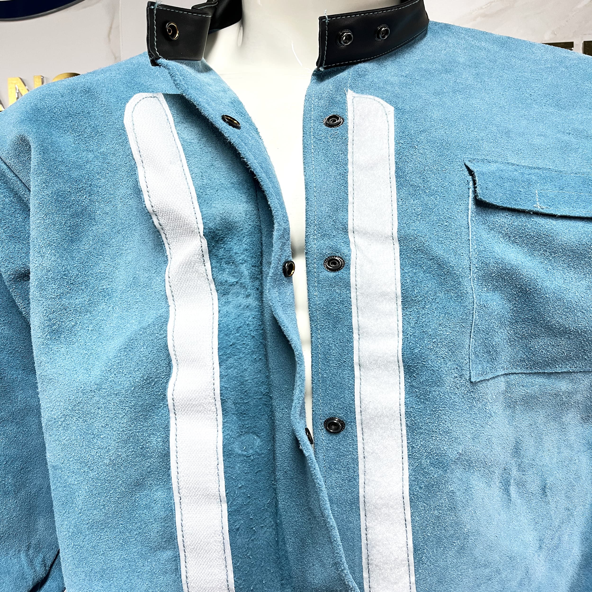 Fireproof Safety Work Clothing Welding Worker Antistatic Protective Work Jacket Suit Clothes for Man