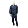 Workshop Two Piece Custom Uniform Mechanic Safety Workwear Cotton Reflective Material Breathable Safety Uniform