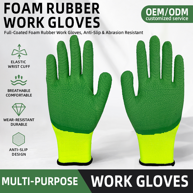 Best Quality Labor protection Wear-resistant Anti-slip Construction Work Gloves Hand Safety Work Gloves