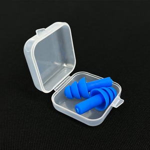 Soft Portable Silicone Earplug Reusable Noise-Canceling Washable Earplugs
