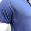 Fashion Design Blue Short Sleeve Cotton Breathable Casual Shirt Wholesale Price Regular Fit Button-up Shirt