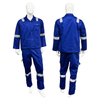 Industrial Workwear Uniforms Construction Worker Safety Work Clothes with Reflective Tape