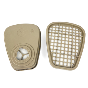 Protective Filter Box Mask Respirator Activated Carbon Dust Mask Filter Cartridge Respirator Air Filtering