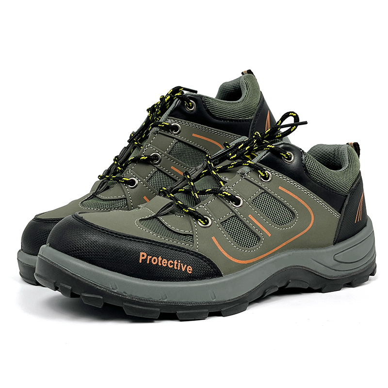 Comfortable Breathable Protective Safety Work Shoes Anti-slip Construction Steel Toe Work Shoes