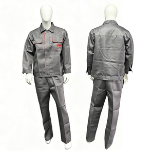 Cotton Working Safety Clothes Breathable Construction Durable Long-sleeve Workshop Safety Suit