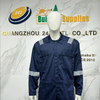 High Visibility Work Coverall Soft Fabric Breathable Uniform Heavy Duty Safety Workwear