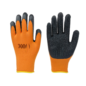 Competitive Price Construction Work Men Protection Latex Rubber Winter Industry Safety Warming Gloves