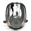 Original 6800 Reusable Full Face Gas Respirator Double Filter Silicone Industrial Face Mask