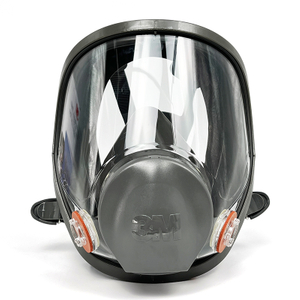 Original 6800 Reusable Full Face Gas Respirator Double Filter Silicone Industrial Face Mask