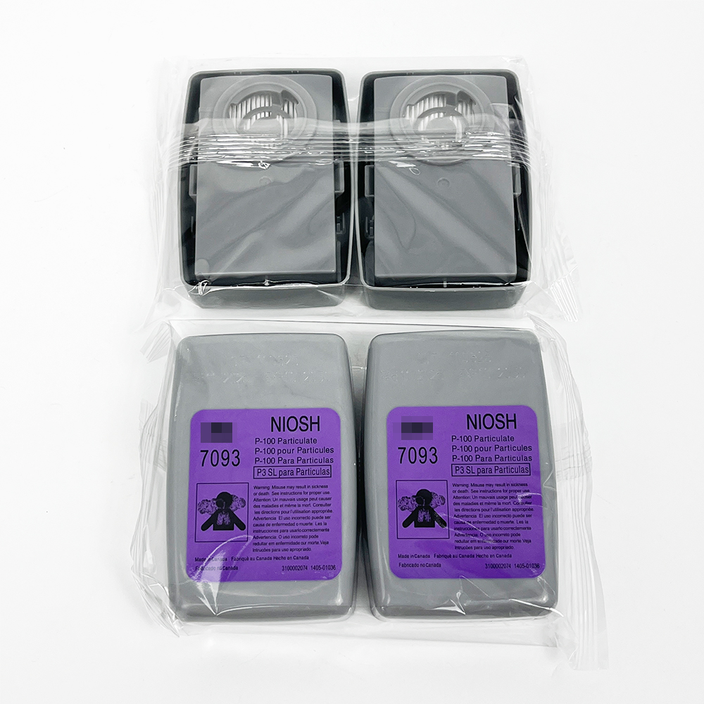 Reusable Activated Carbon 7093 Particulate Filter Cartridge Dust-Proof Breathing Safety Double Cartridge