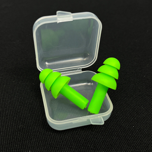 Hearing Protection Custom Logo Soundproof Sleeping Reusable Soft Earplugs