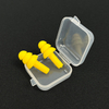Soft Portable Silicone Earplug Reusable Noise-Canceling Washable Earplugs