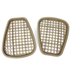 Portable Acid Gas and Organic Vapor Filter 6004 Safety Gas Mask Double Filters