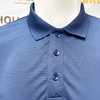 Wholesale Polyester Anti-Wrinkle Solid Color Quick Dry Workwear Unisex Comfortable Casual Style Polo Shirts