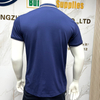 Fashion Design Blue Short Sleeve Cotton Breathable Casual Shirt Wholesale Price Regular Fit Button-up Shirt