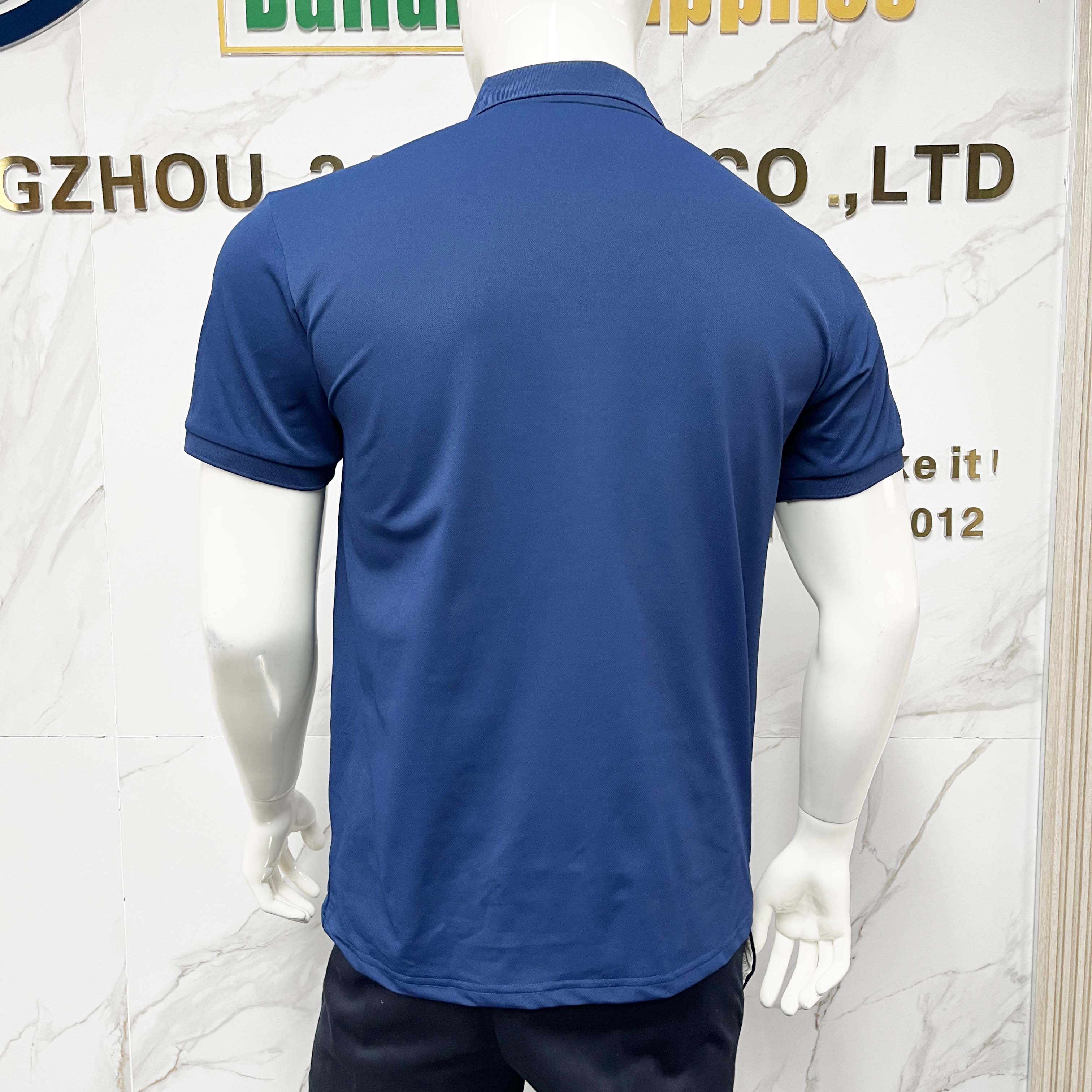 Hot Sale Low Moq Wear Resistant Cotton Fabric Workwear Polo Shirt Breathable Quick Dry Short Sleeve Polo Shirt