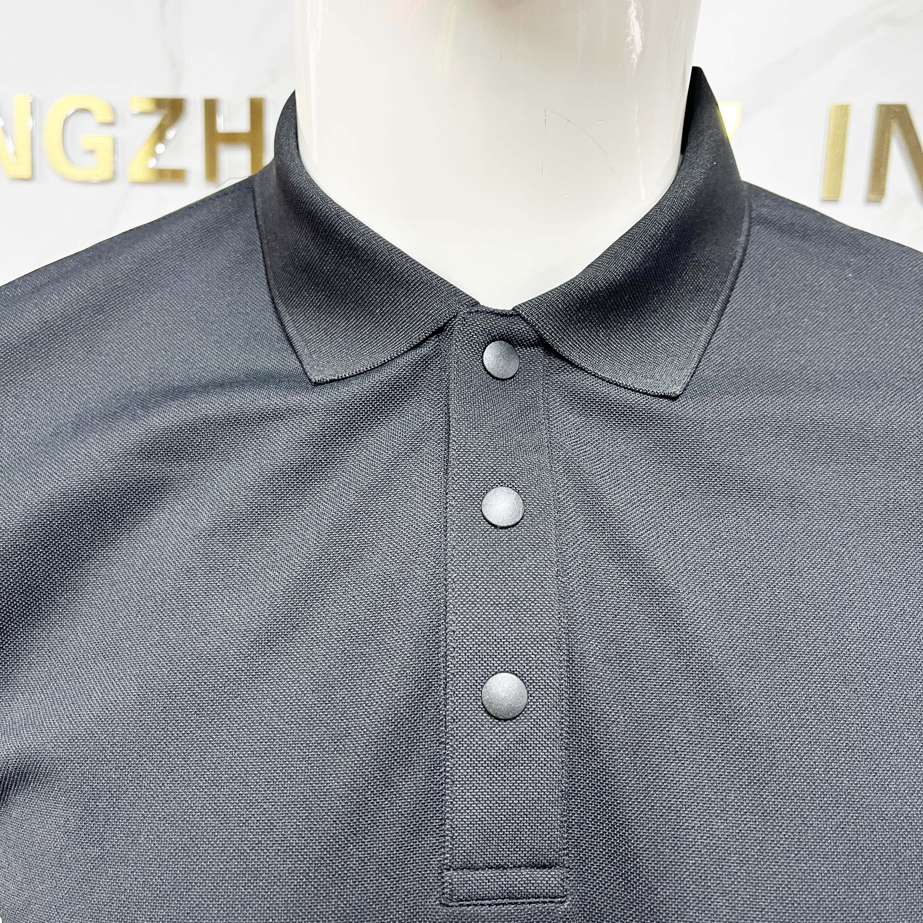 Daily Fashion Dry-Fit 100% Polyester Polo T Shirt High Quality Soft Fabric Men's Short Sleeve Polo Uniform