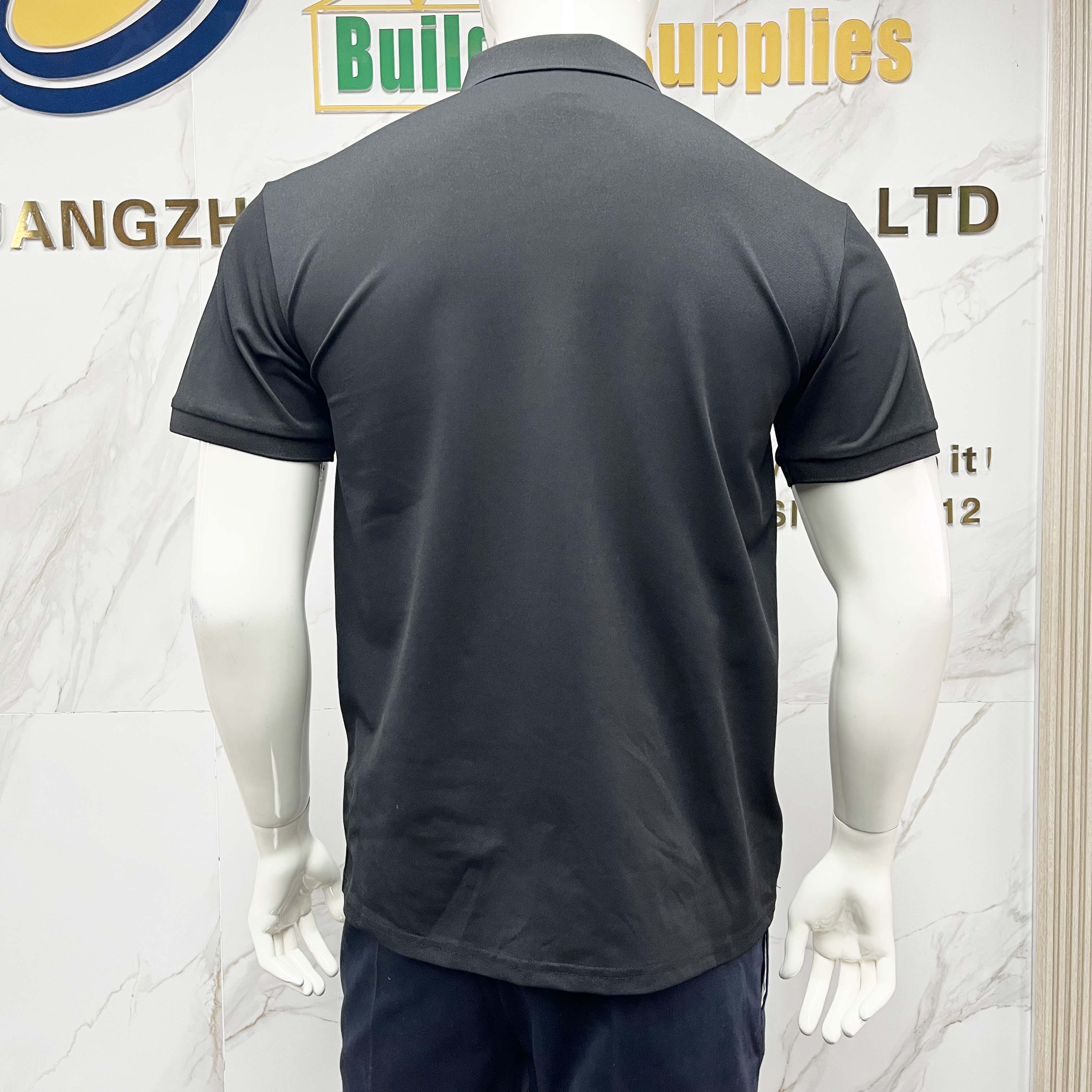 Daily Fashion Dry-Fit 100% Polyester Polo T Shirt High Quality Soft Fabric Men's Short Sleeve Polo Uniform