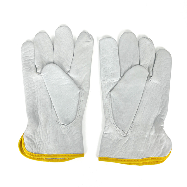 Top Quality Leather Safety Gloves Heat Resistance Hand Welding Work Safety Gloves for Industrial Protection