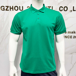 Solid Color Men's Workwear High Quality Polyester Cotton Knitted Breathable Button up Workwear Shirts